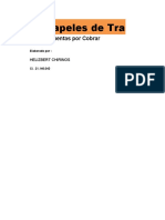 Papeles de Trabajo - CUENTAS POR COBRAR