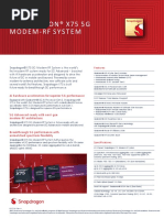 87-27161-1 Rev A Snapdragon X75 5G Modem-Rf System Product Brief PDF