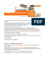 Guía para La Venta de Productos y Servicios en El Sector de La Construcción PDF