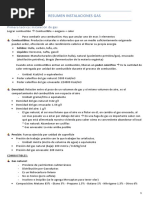 Resumen Instalaciones GAS PDF