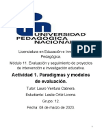 LOrtiz Paradigmasymodelosdeevaluación