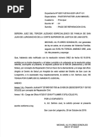 Escrito de Pago de Reparacion Civil PDF