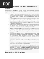 Requisitos Que Pide El RNC