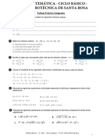 Trabajo Practico Integrador 2022 - Matemática - 2° I - Agrotécnica