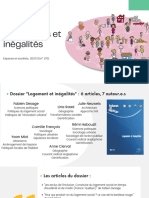 PRESENTATION - Logement Et Inegalités PDF