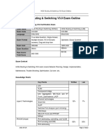 HCIE-Routing & Switching V3.0 Exam Outline