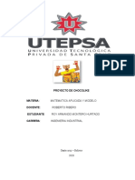 PROYECTO de Matematica Aplicada y Modelo