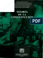 Teoria de La Constitucion Jose Barragan PDF