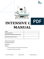 Intensive Care Unit (ICU) Manual 2020-21