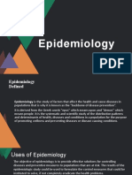 Epidemiology