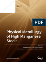 Physical Metallurgy of High Manganese ST