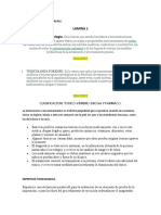 Tema 10 Toxicologia Forense