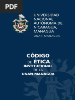 Doc. N°7. Codigo de Etica Institucional UNAN Managua