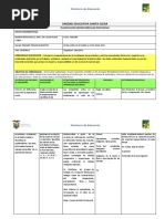 PLANIFICACIPON P1 1Q BIOLOGIA TERCERO MSc. PLUAS