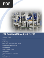 PPE Raw Materials Suppliers PDF