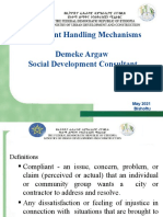 Compliant Handling Mechanisms