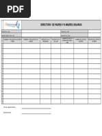 Formato Directorio Actualizado PDF