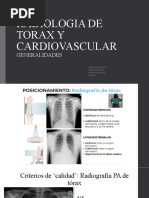 Radiología de Tórax y Cardiovascular EA