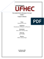 Formulación y Evaluación de Proyecto