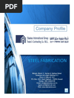 STEEL FABRICATION. Company Profile - PDF