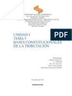 BASES CONSTITUCIONALES DE LA TRIBUTACION Mar