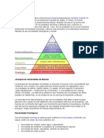 Pirámide de Maslow