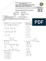 PTS Matematika Xi A