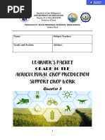 Tle Agricrop Production For Third Quarter Learners Packet PDF