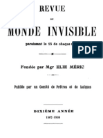 Revue Du Monde Invisible (1907-1908)