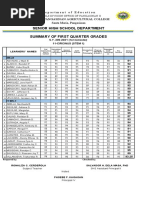 Card Day Attendance Sheet