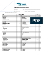 Registered Nurse Compentency Checklist