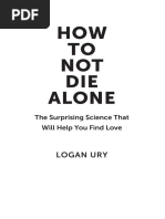 How To Not Die Alone