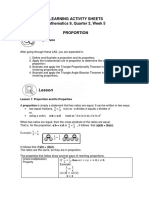 LAS Math9 Q3 Wk5 - PROPORTION PDF