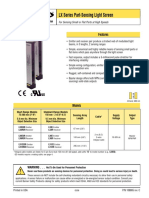 Banner, LX Series Part-Sensing Light Screen