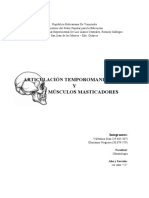 Articulación Temporomandibular