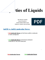 Properties of Liquid