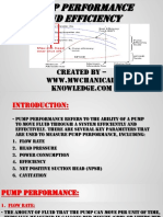 Pump Performance and Efficiency PDF