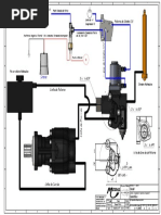 Esquema de Ligação Hidráulico-Pneumático Com VT2000