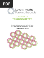 Trigonometry Chapter - Pure Maths Guide From Love of Maths