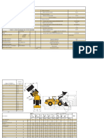 Dimensões L110F Pá Carregafeira