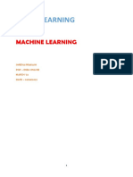 Machine Learning