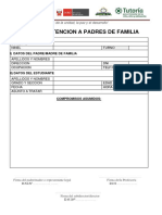 FICHA DE ATENCIÓN A PADRES DE FAMILIA - EducarPerú