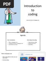 Coding Intro