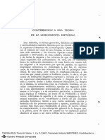 Martínez, Fernando Antonio (1947) - Contribución A Una Teoría de La Lexicografía Española PDF