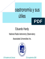 La Radioastronomia y Sus Utiles