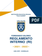 Reglamento Interno Modelo - YANAC 2022