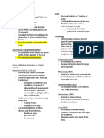 Principles of Medical Technology Practice 1 Midterm Transees