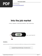 Into The Job Market - A472 PDF