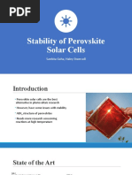 Stability of Perovskite Solar Cells Edit1