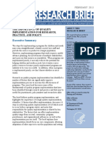 BriefonQualityImplementationDurlak FINALASAPPROVED1 28 2013